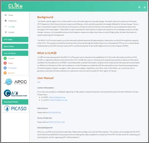 CLIKⓟ (CLimate Information toolKit Pacific)