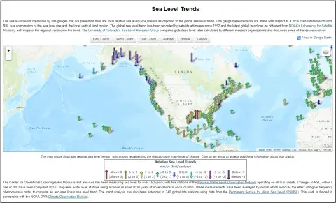 Sea level trends