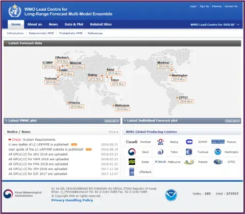 The World Meteorological Organisation Lead Centre for Long Range Forecast Multi-Model Ensemble 