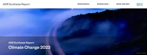 IPCC AR6 Synthesis Report - Climate Change 2023