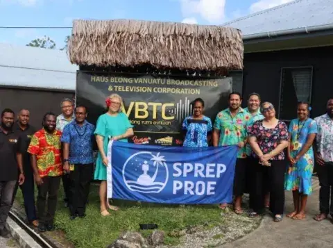 Vanuatu Broadcasting and Television Corporation establishes new unit dedicated to climate change reporting.