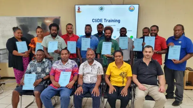 Vanuatu’s climate data in safe hands thanks to CliDE