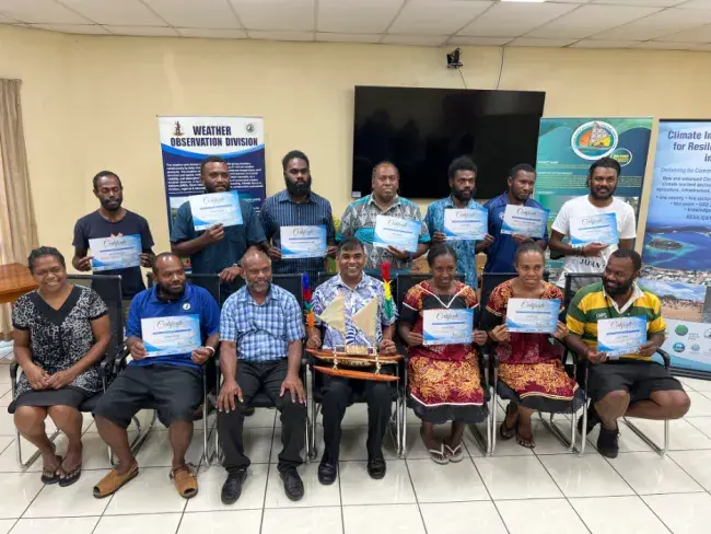 Whatever the weather, Vanuatu’s met service observers equipped to gather good data
